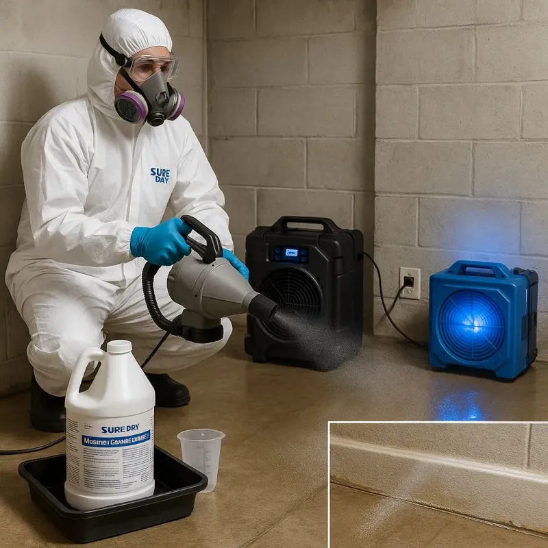Sanitization and Odor Removal process in Springtown, TX