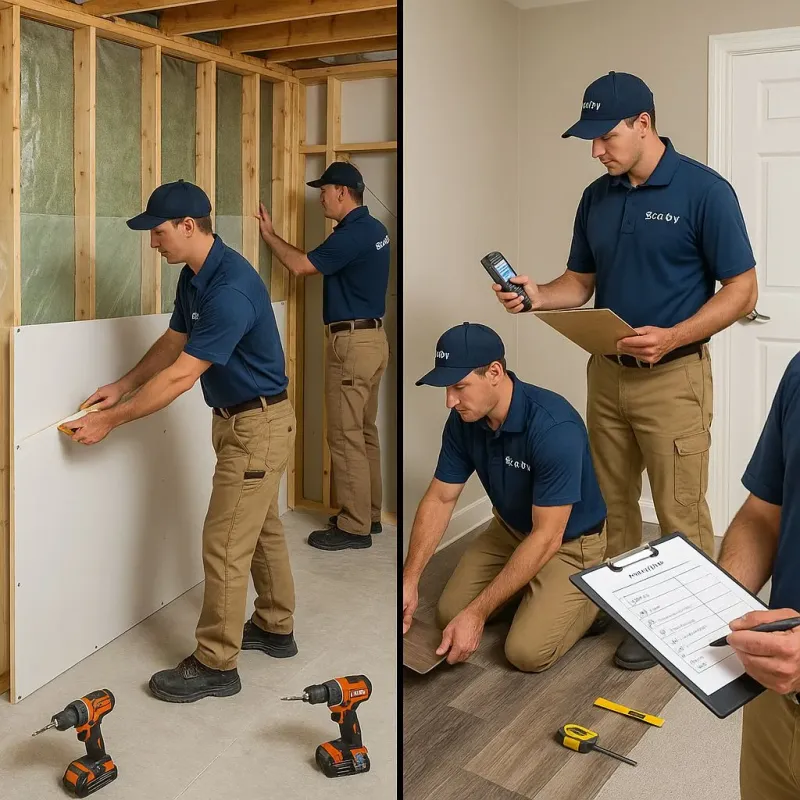Repairs and Reconstruction process in Springtown, TX